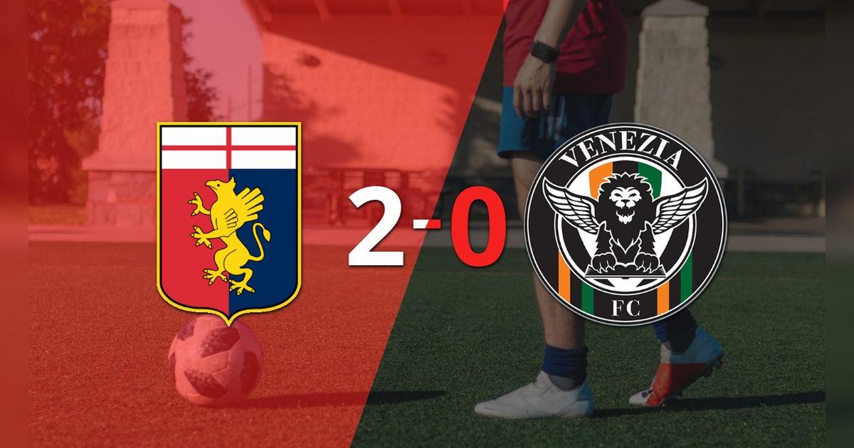 Sólido triunfo de Genoa por 2-0 frente a Venezia