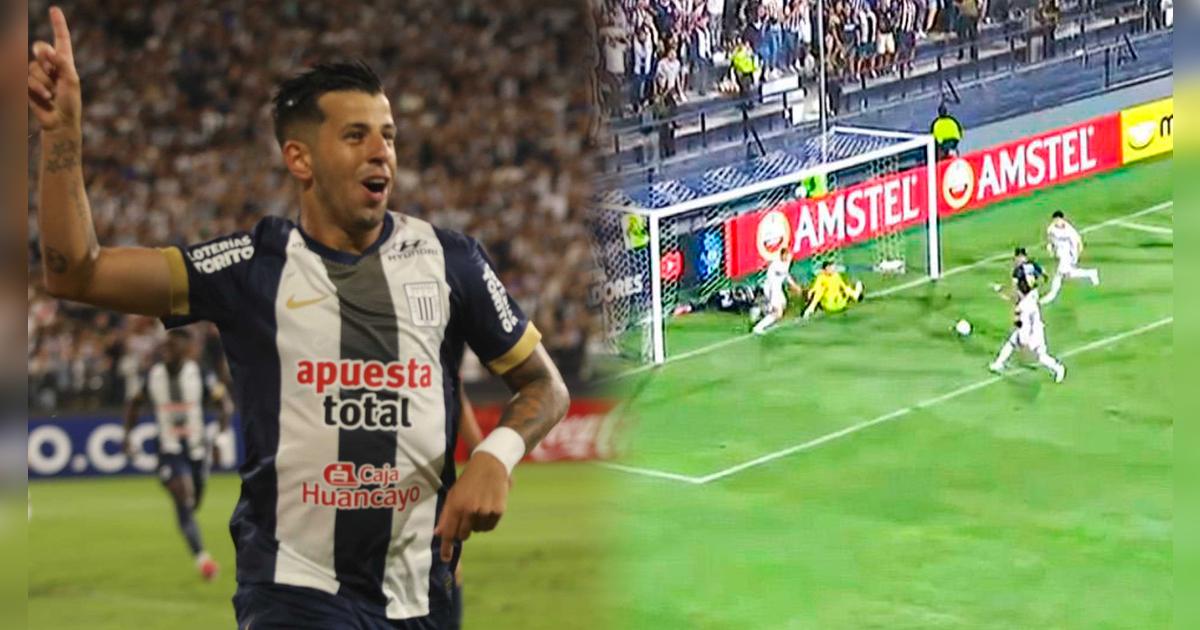 ¡Estalló Matute! Pablo Ceppelini aprovechó un rebote y anotó el 1-0 de Alianza Lima 