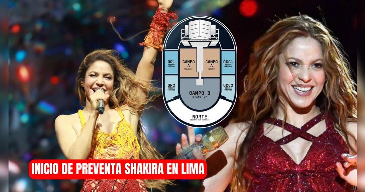 Shakira en Lima, preventa de la tercera fecha: ¿A qué hora inicia? Revisa AQUÍ los NUEVOS PRECIOS y zonas