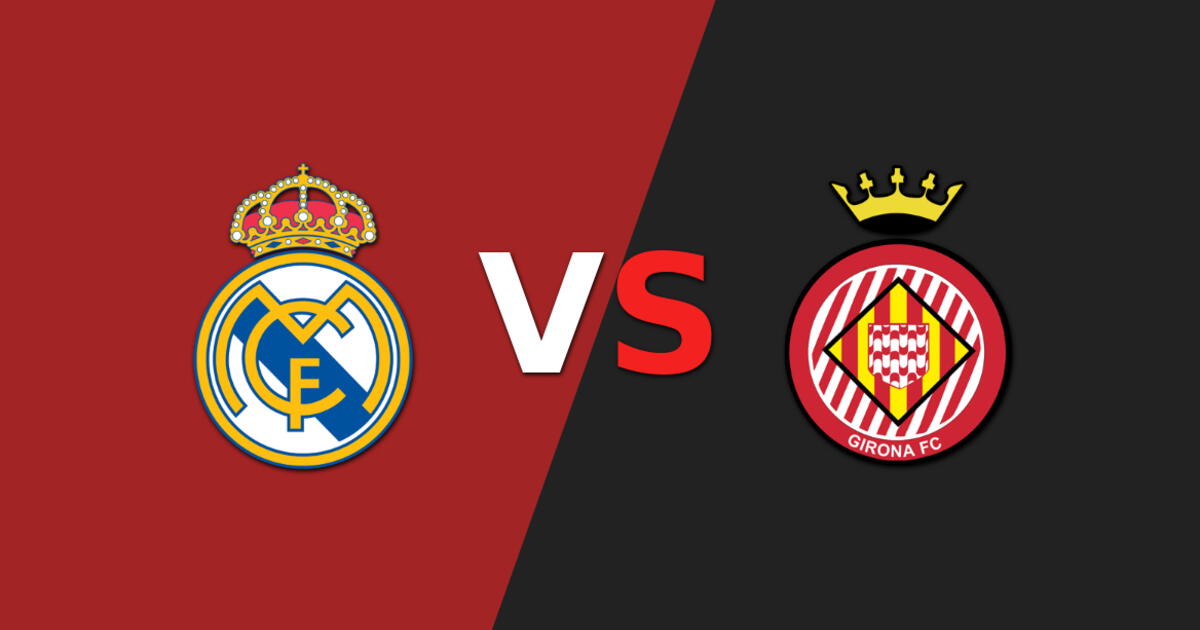 España - Primera División: Real Madrid vs Girona Fecha 25
