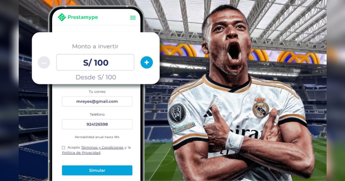 Gana como el jugador del momento, Mbappé: Simula tu inversión en factoring y descubre cuánto ganarías