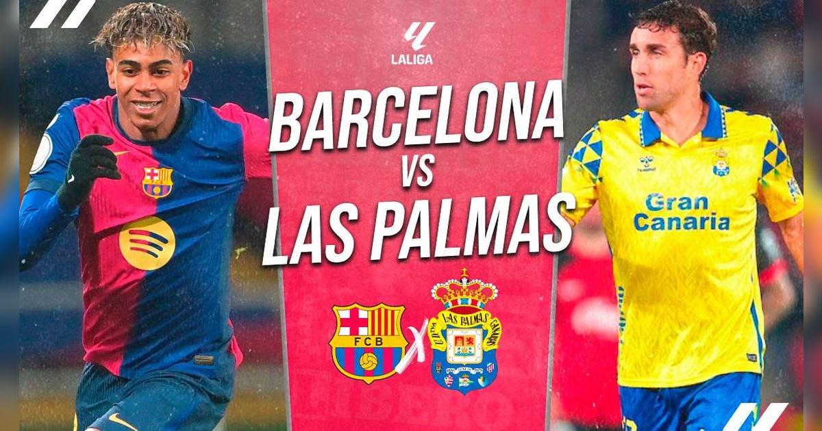 Barcelona vs. Las Palmas EN VIVO por LaLiga EA Sports: A qué hora juega, dónde ver y pronóstico