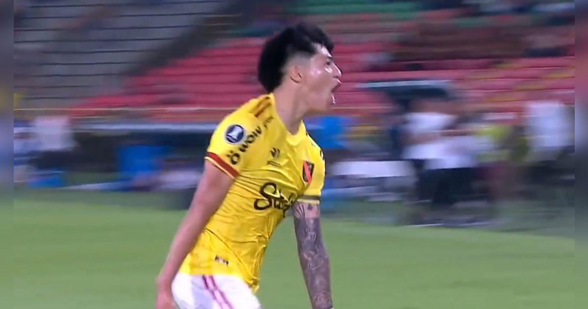 ¡Silencio en Colombia! Espectacular GOL de Kenji Cabrera para el 1-0 de Melgar a Tolima