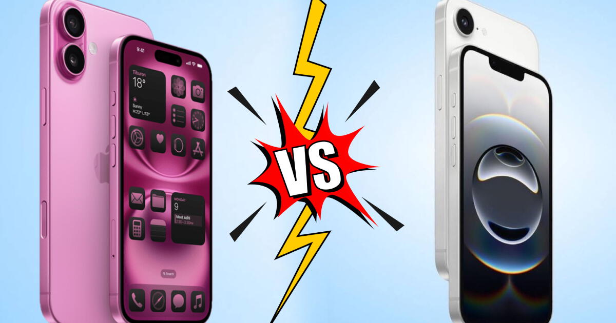IPhone 16 vs iPhone 16e: ¿Cuál es mejor y por qué debo comprarlo en 2025?