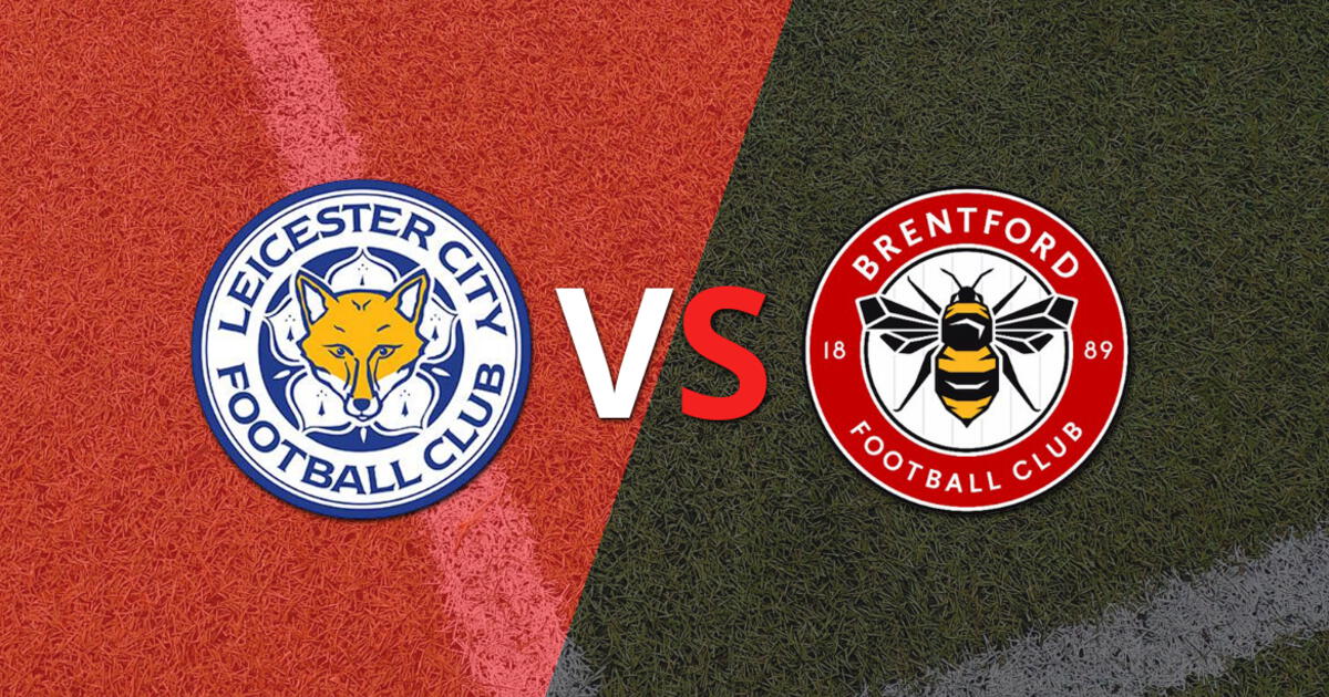 Brentford vs Leicester City se van al descanso con un marcador 3-0
