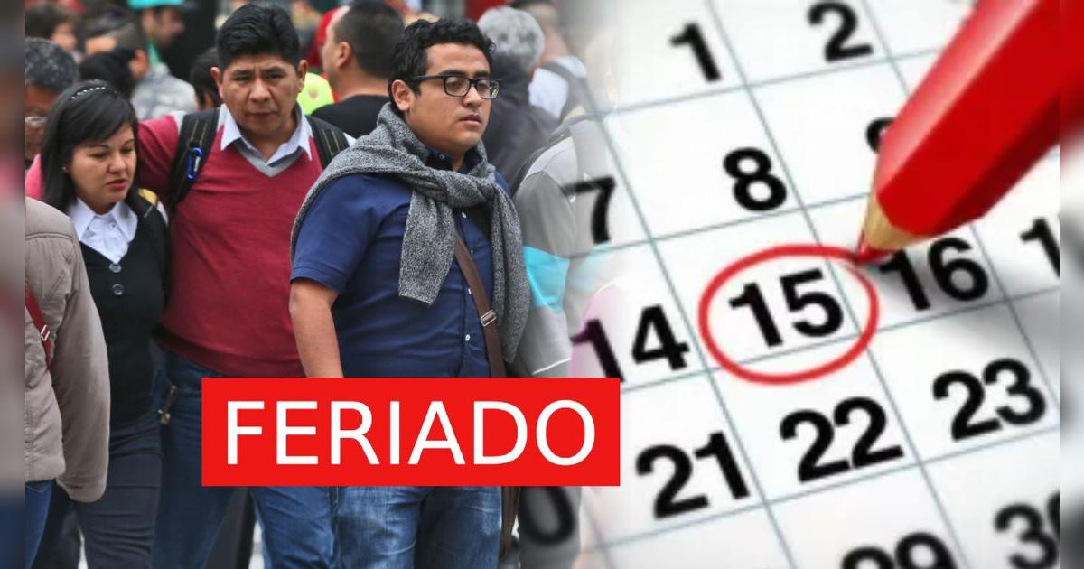 Primer feriado largo en Perú: ciudadanos tendrán 4 días LIBRES a partir de esta FECHA