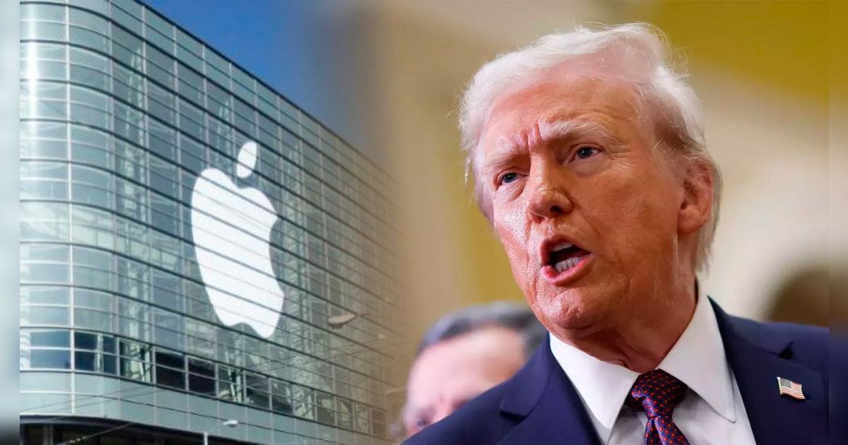 Donald Trump anunció que Apple trasladará su producción de México a Estados Unidos