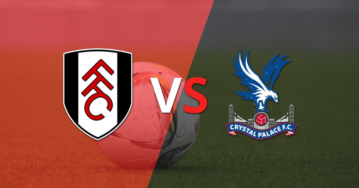 Terminó el primer tiempo con un marcador 1-0 a favor de Crystal Palace