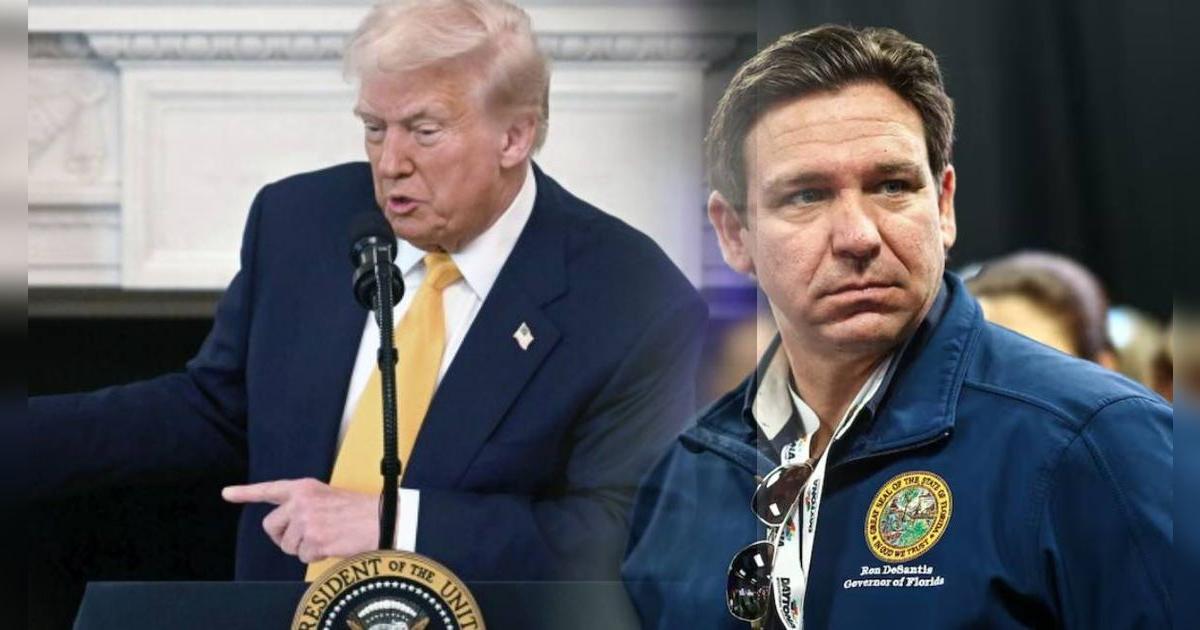 Donald Trump rechaza a Ron DeSantis y ya tiene a su favorito para el cargo de gobernador de Florida
