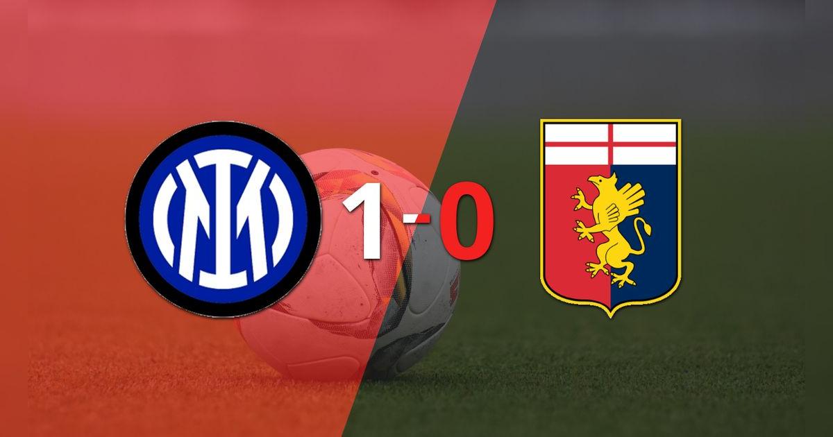 Apretada victoria de Inter frente a Genoa