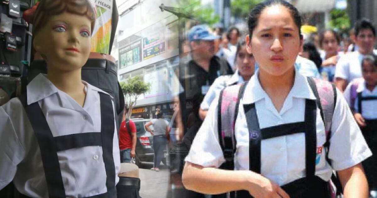 ¿Estudiantes de todos los colegios usarán el mismo uniforme este 2025? Esto se sabe hasta ahora