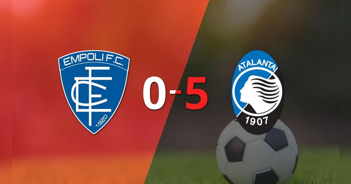 Ademola Lookman impulsó la victoria de Atalanta frente a Empoli con dos goles