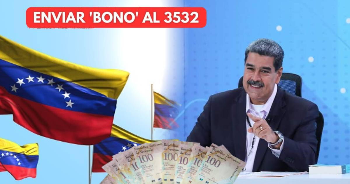 ¿Cómo ENVIAR la palabra BONO al 3532 para recibir el Segundo Bono Especial de febrero?