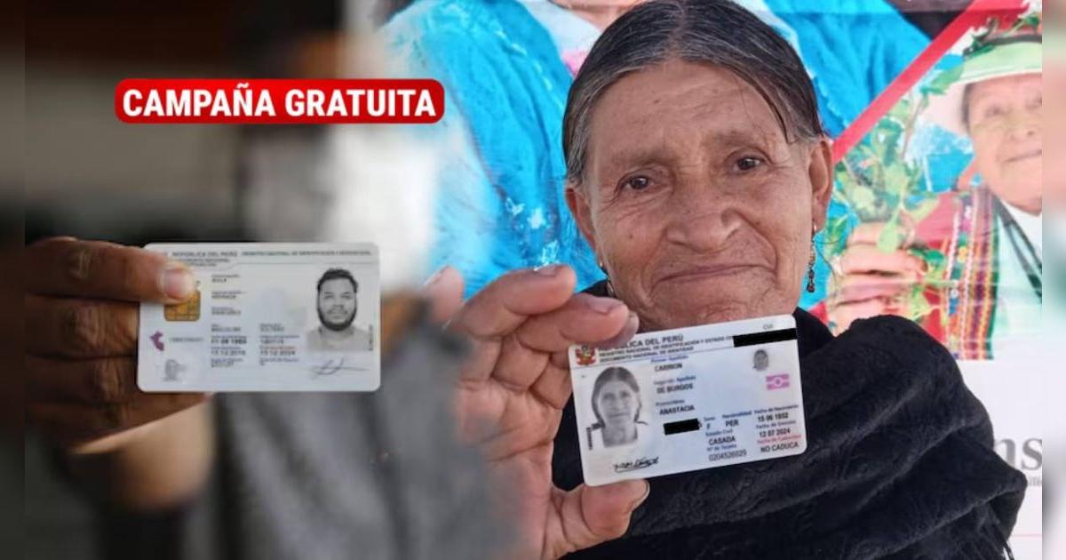 NUEVA campaña de DNI gratuito 2025 este miércoles 26 de febrero: requisitos, horario y lugar