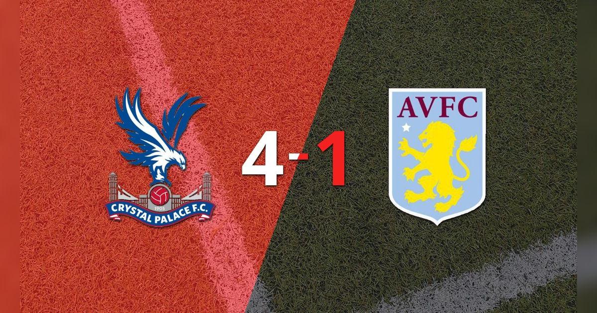 Crystal Palace le pasó por encima a Aston Villa con doblete de Ismaïla Sarr