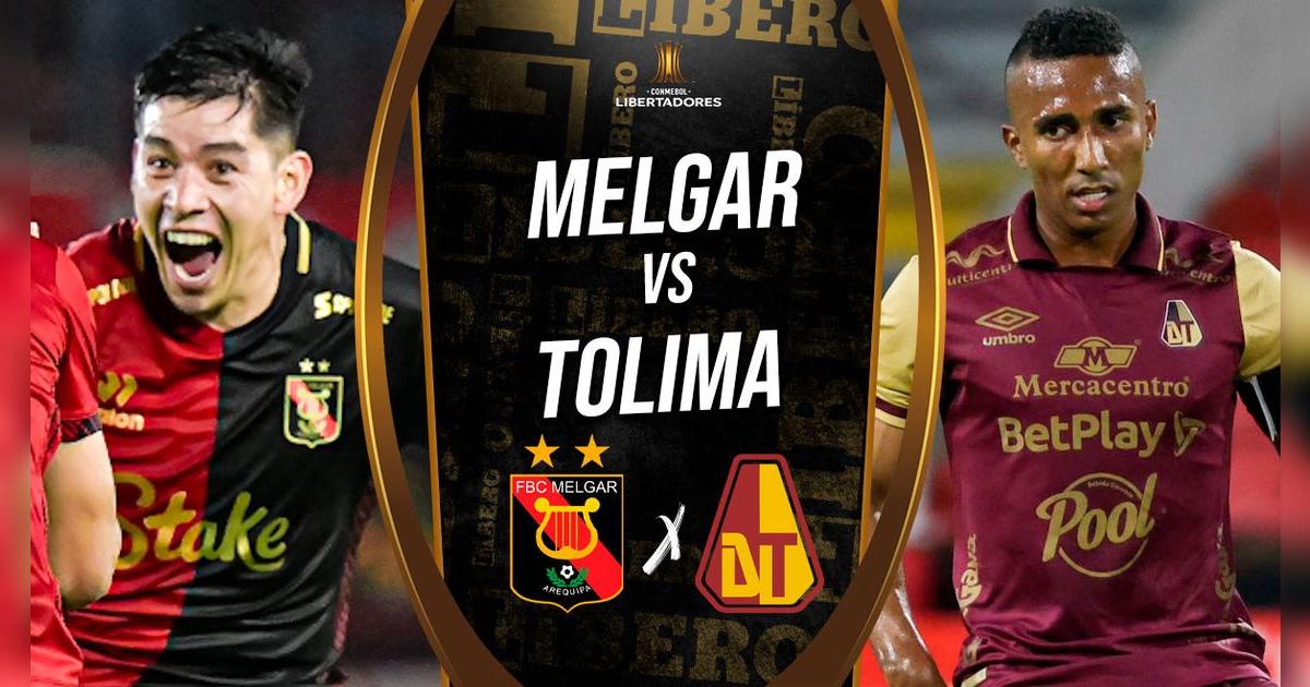 Melgar vs Tolima EN VIVO por Copa Libertadores: a qué hora juega, alineaciones y dónde ver