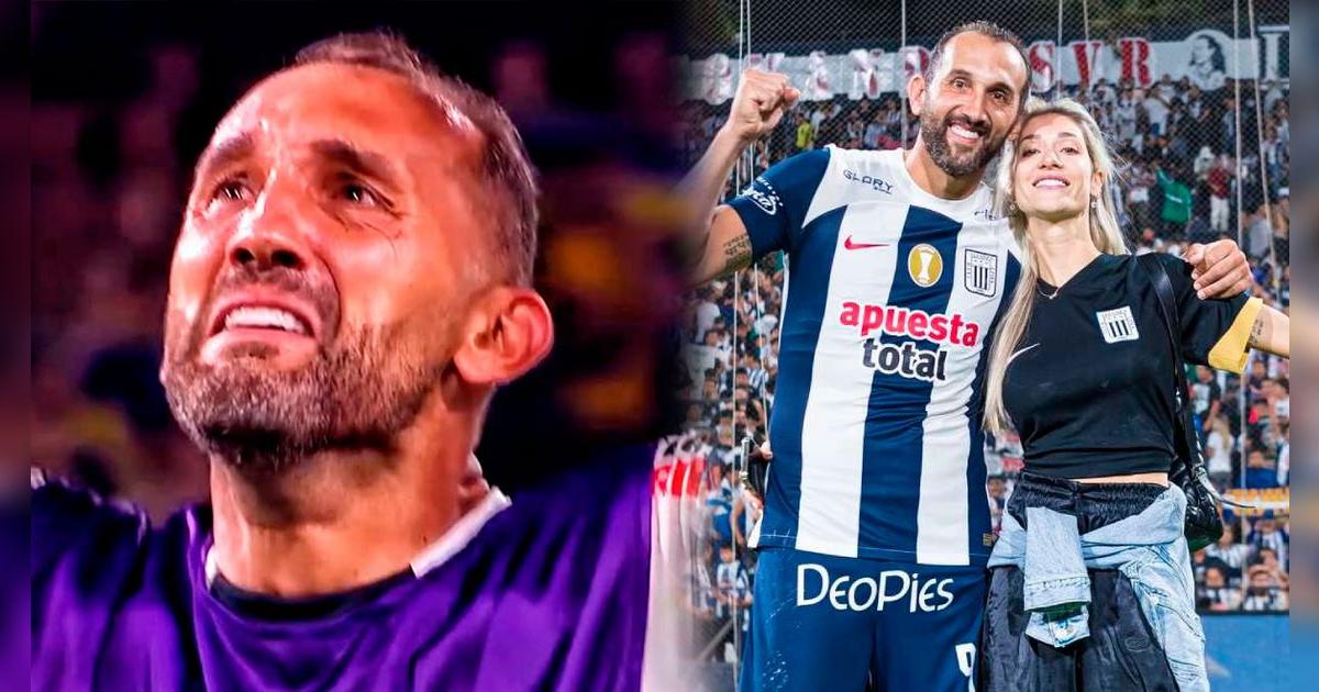 Esposa de Hernán Barcos se emociona por gol contra Boca y le dedica tiernas palabras: 