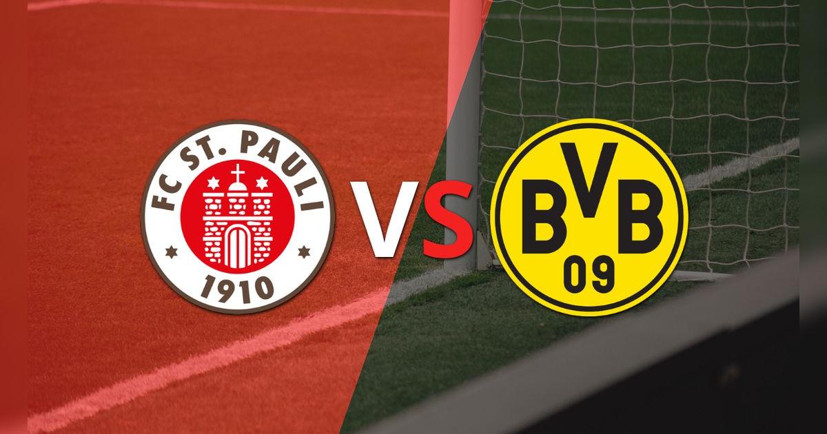 FC St. Pauli espera frenar su racha negativa y vencer a Borussia Dortmund