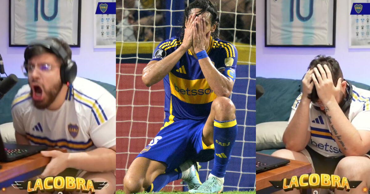 'La Cobra' rompe en llanto tras eliminación de Boca Juniors: 