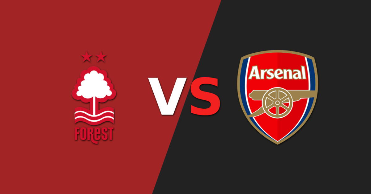 Arrancan las acciones del duelo entre Nottingham Forest y Arsenal