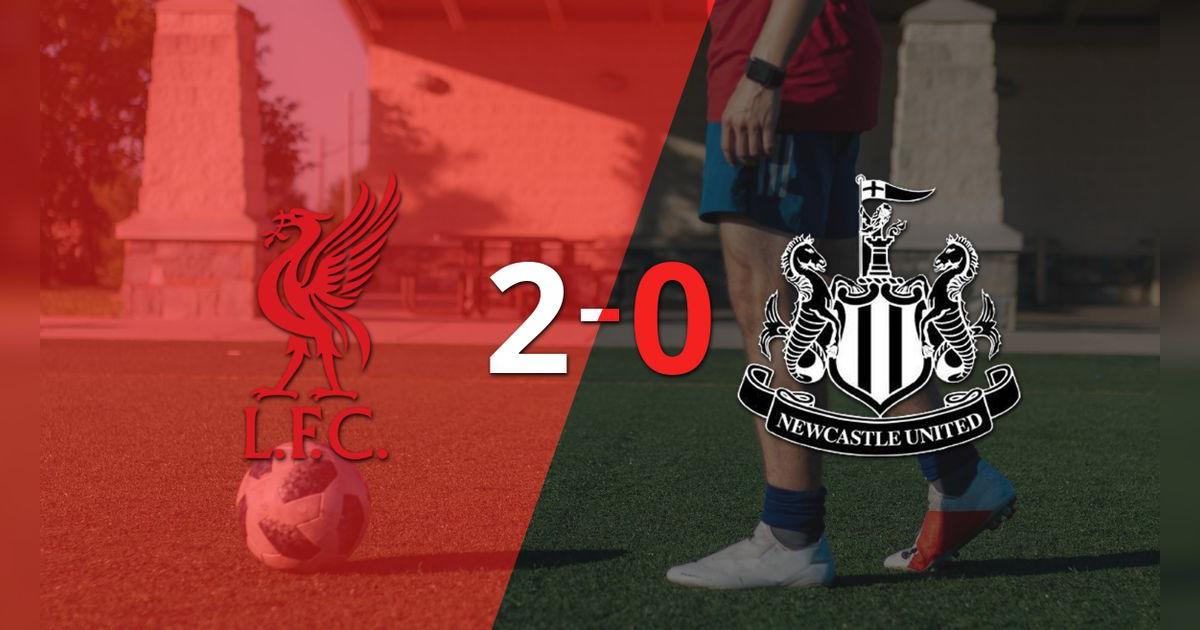 Con dos goles, Liverpool se impuso a Newcastle United en el estadio Anfield