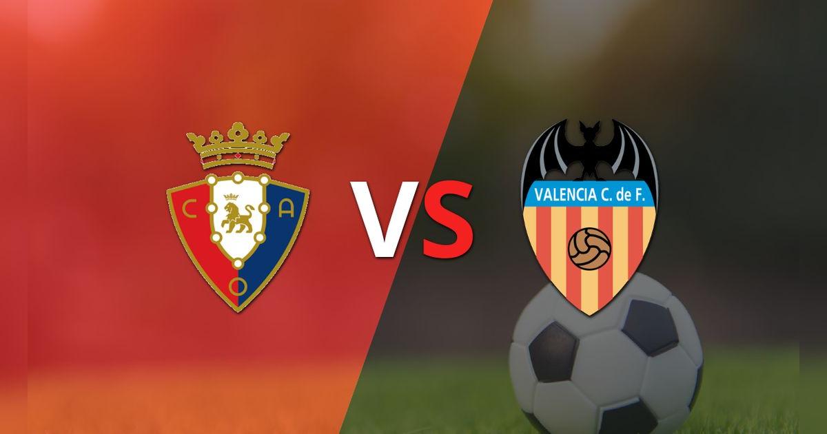 Osasuna recibirá a Valencia por la fecha 26