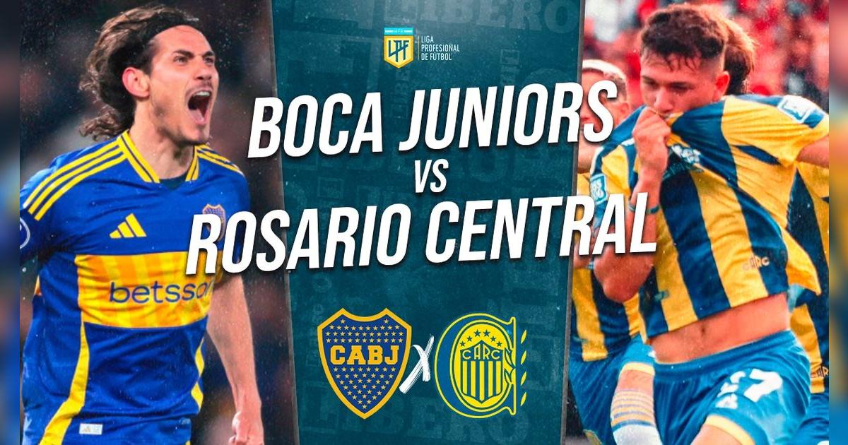 Boca Juniors vs. Rosario Central EN VIVO por Liga Argentina: dónde ver y canales para ver