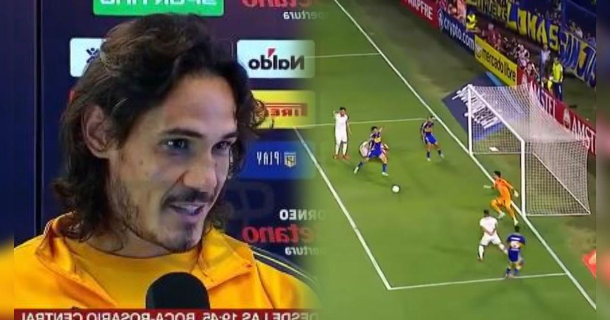 Cavani tras blooper que costó la eliminación de Boca contra Alianza: 