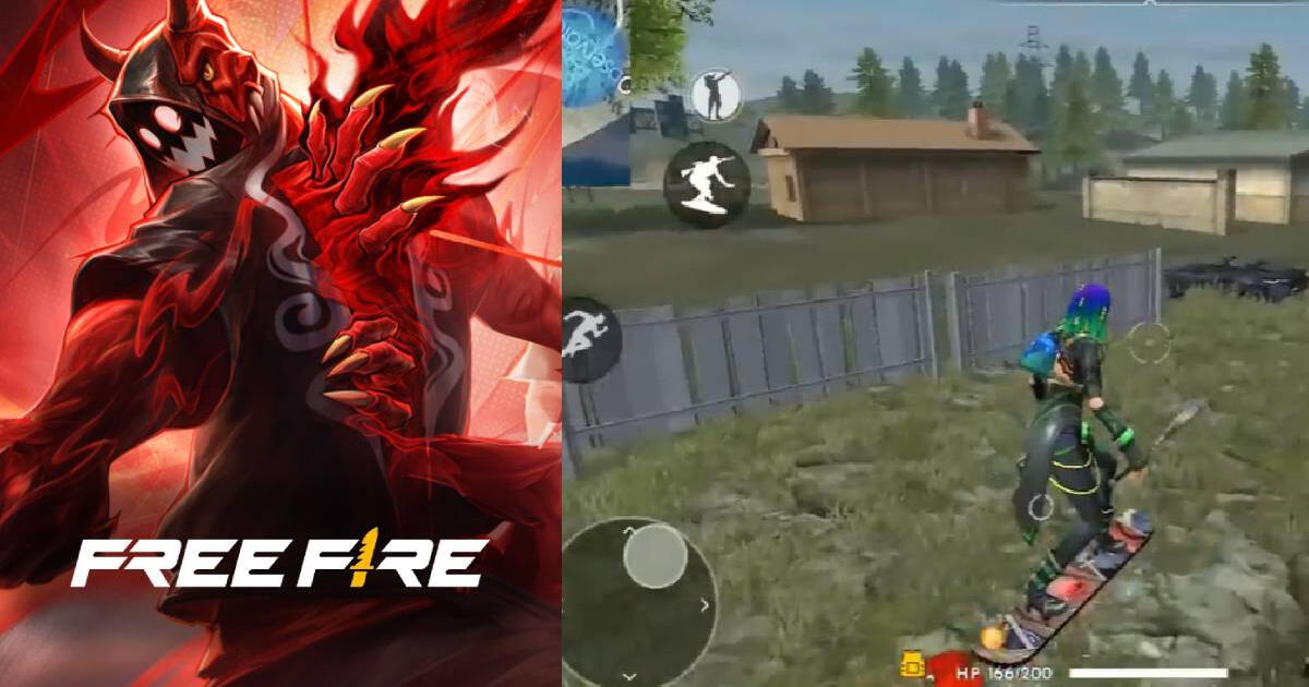 Free Fire: con este truco puedes moverte rápido por todo el mapa con una 'Patineta infinita'