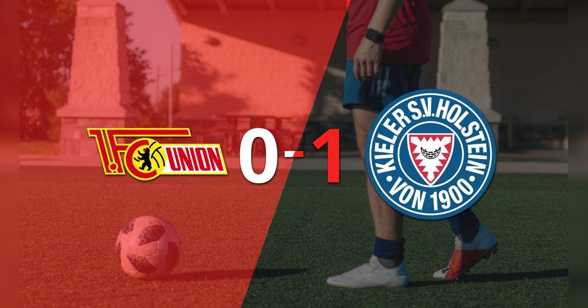 Solitario gol le da triunfo 1-0 a Holstein Kiel sobre Unión Berlín
