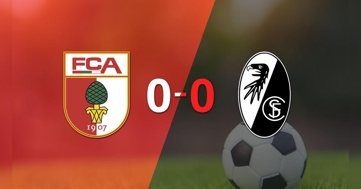 No hubo goles en el empate entre Augsburg y Friburgo