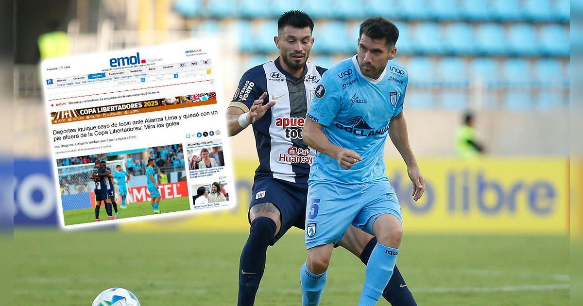 Prensa chilena tuvo insólita reacción tras victoria de Alianza a Deportes Iquique: 