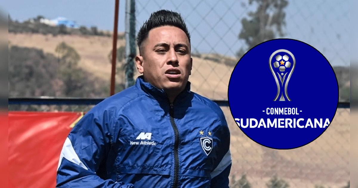 La publicación de la Copa Sudamericana sobre Christian Cueva que desató el debate en las redes