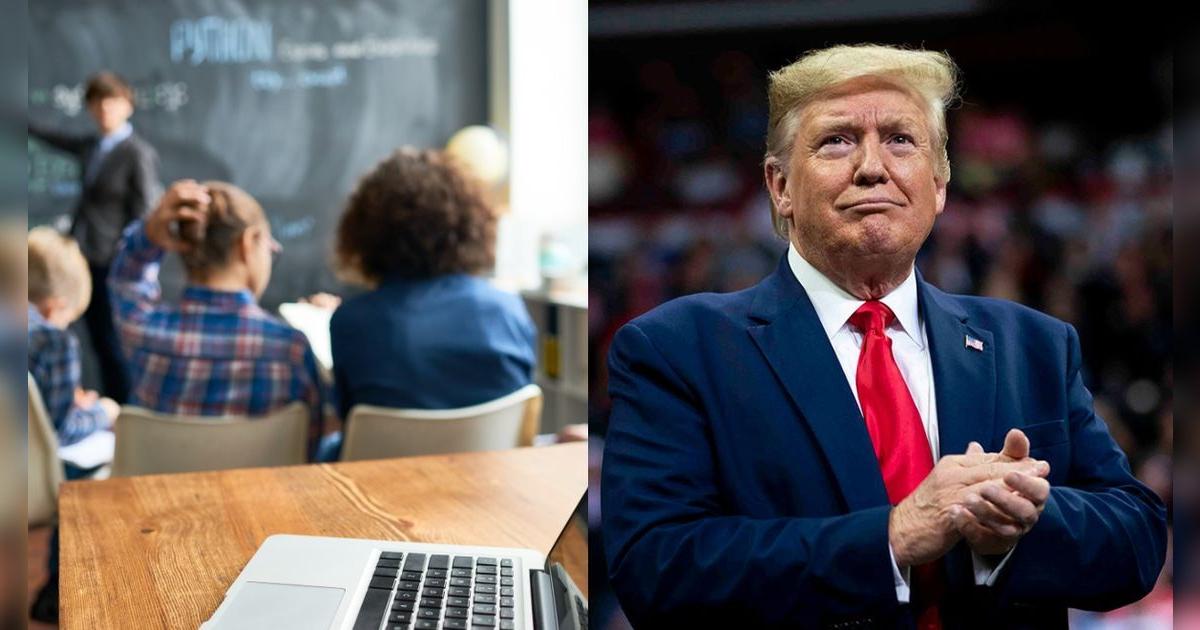 Donald Trump continúa sus planes: el presidente de EE.UU se alista para acabar con el Departamento de Educación