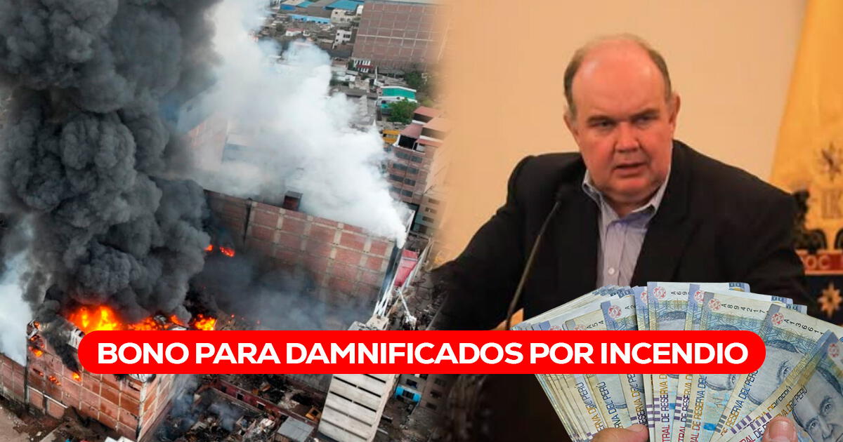 Bono para damnificados por incendio en Barrios Altos: ¿Desde cuándo se entregará y cuál es su monto?