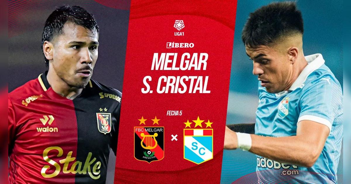 Melgar vs Sporting Cristal EN VIVO por Torneo Apertura: a qué hora juega y dónde ver ONLINE