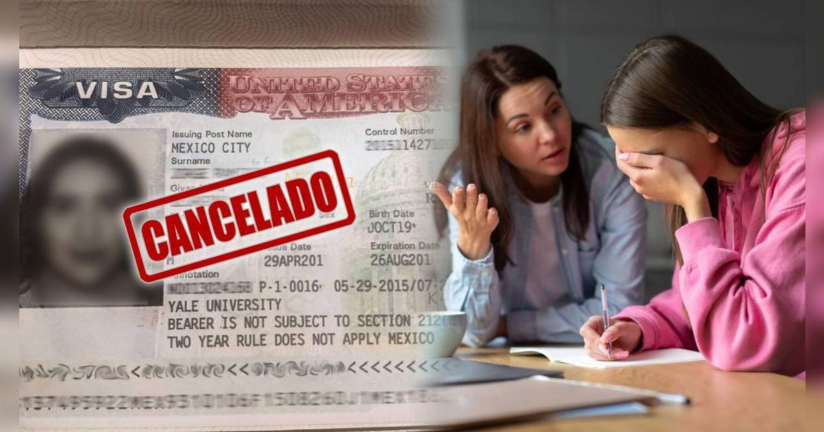 ATENCIÓN, extranjeros en EE. UU.: el Departamento de Estado ANULA POR PRIMERA VEZ en 2025 una visa de estudiante
