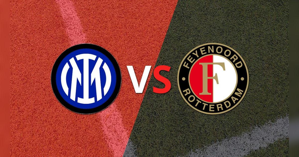 Inter se enfrenta ante la visita Feyenoord por la llave 5