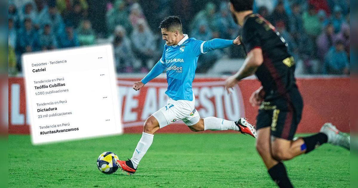 ¿Por qué Catriel Cabellos fue tendencia tras derrota de Sporting Cristal ante Melgar?