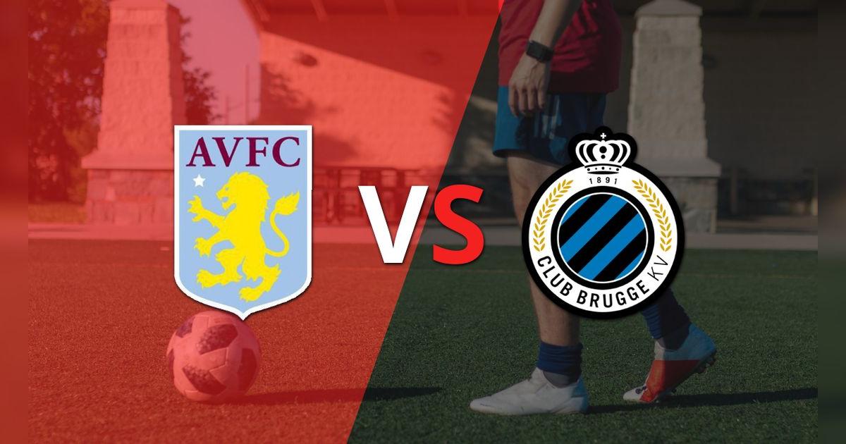 Por la llave 2, Aston Villa recibirá a Club Brugge