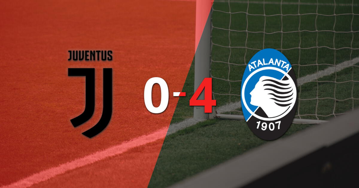 Juventus cae goleado por 4 a 0 ante Atalanta en un vibrante encuentro