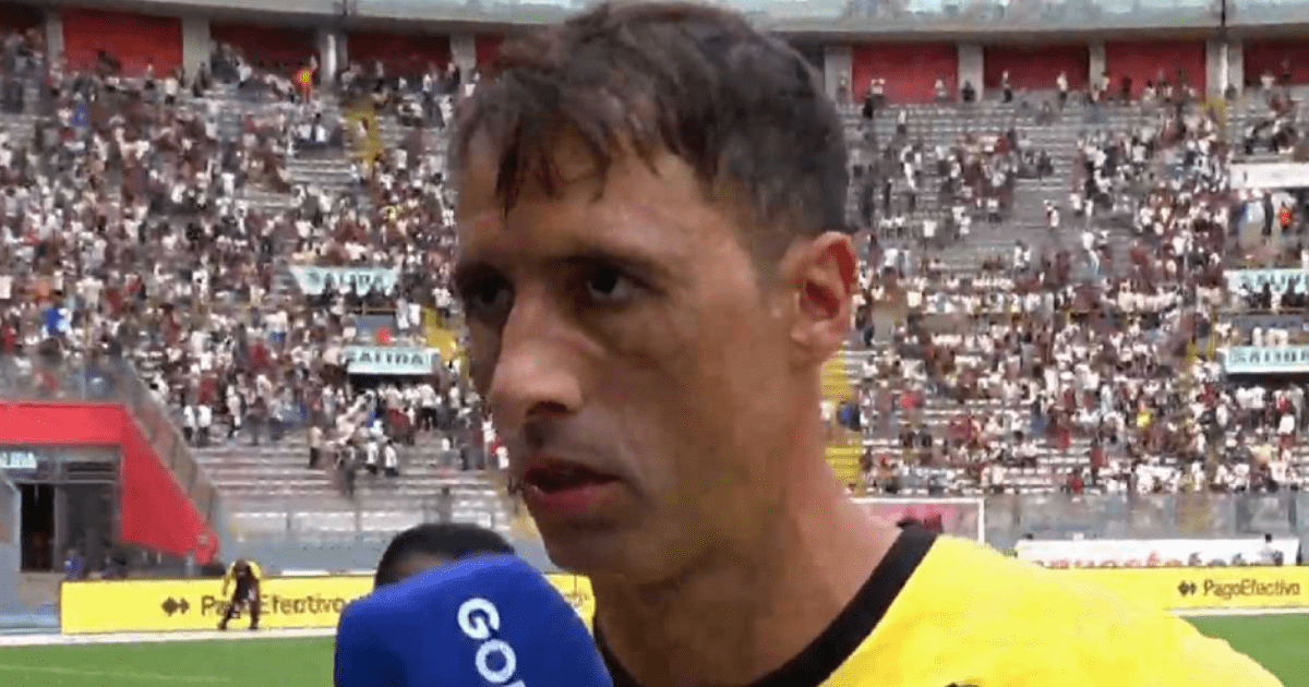 Britos sorprendió con su declaraciones tras victoria de Universitario: 