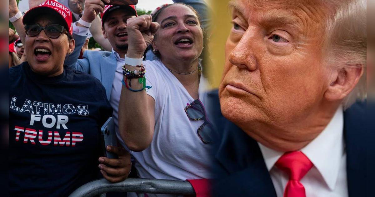 NUEVA ENCUESTA golpea a inmigrantes: Donald Trump alcanza el nivel de APROBACIÓN más alto de su mandato