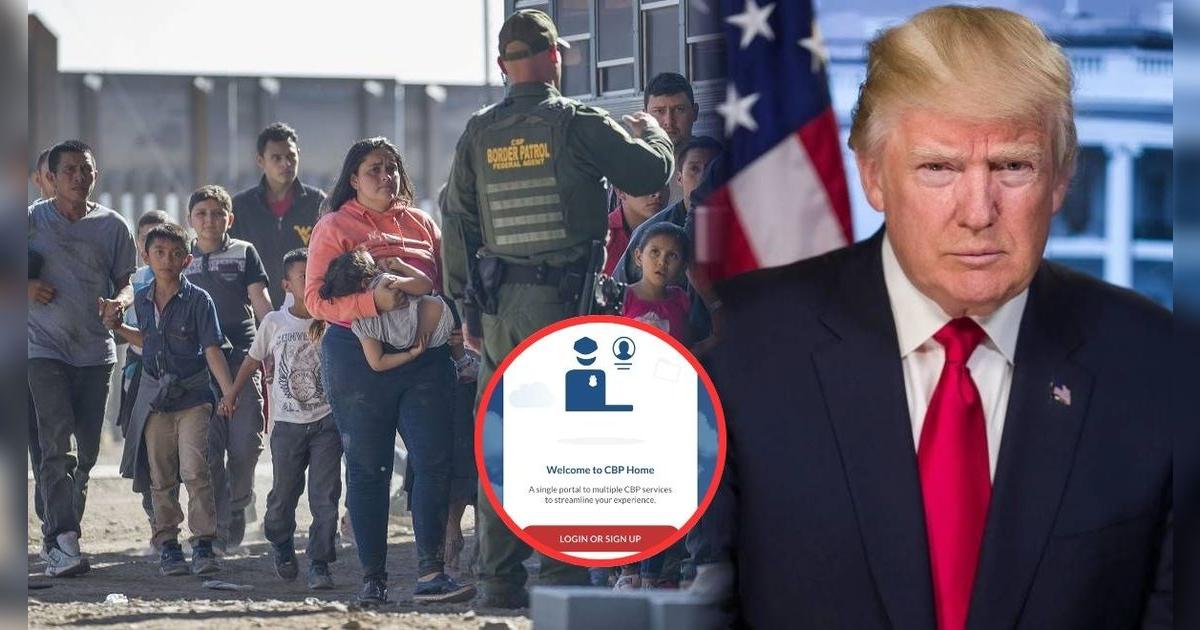¡Inmigrantes, atención! Donald Trump LANZA APP de auto-deportación: así funciona CBP Home para INDOCUMENTADOS