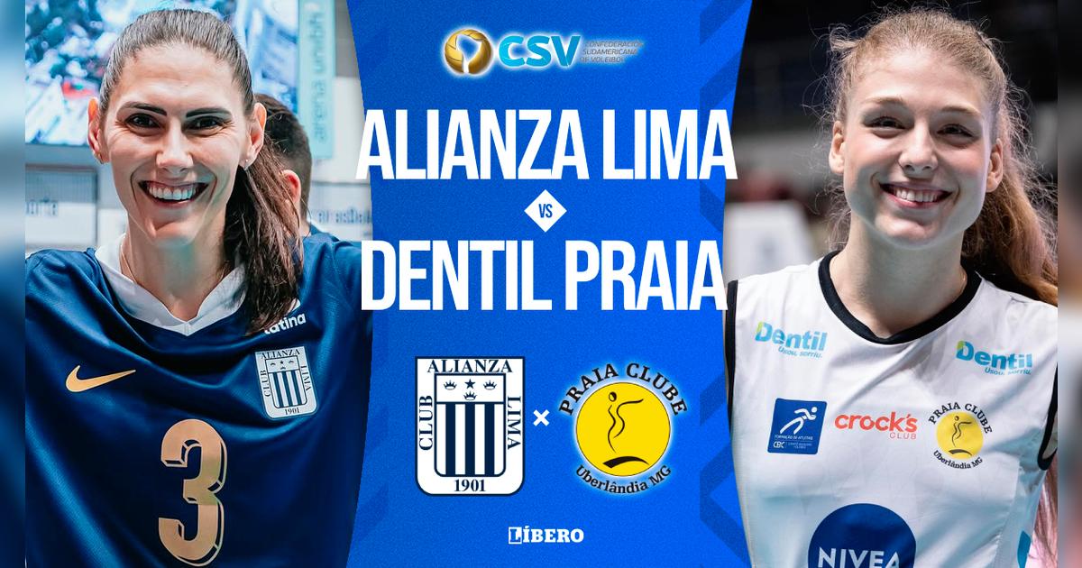Alianza Lima vs. Dentil Praia EN VIVO: hora y dónde ver la final del Sudamericano de Clubes de Vóley 2025