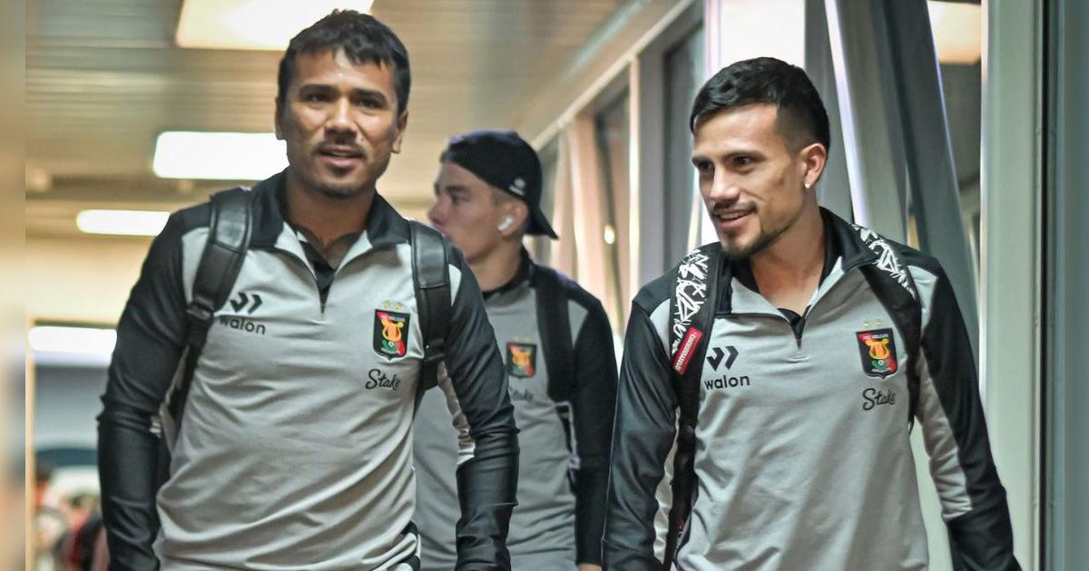 Melgar llegó a Paraguay para disputar su pase a la fase de grupos de la Copa Libertadores