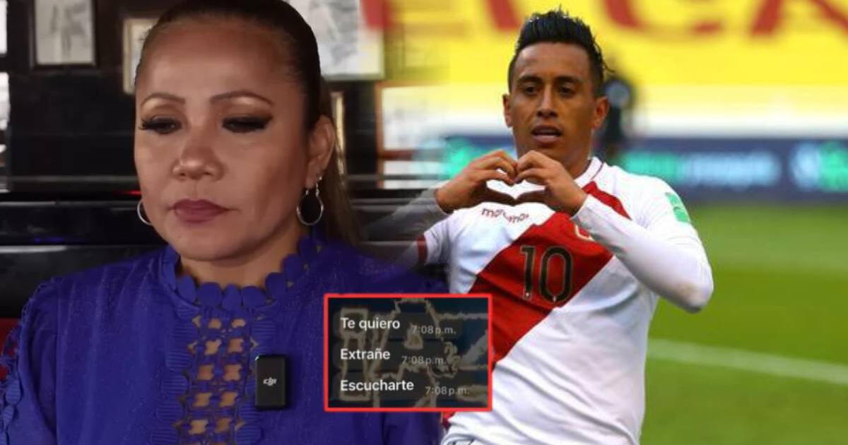 Marisol revela chats íntimos con Christian Cueva: 