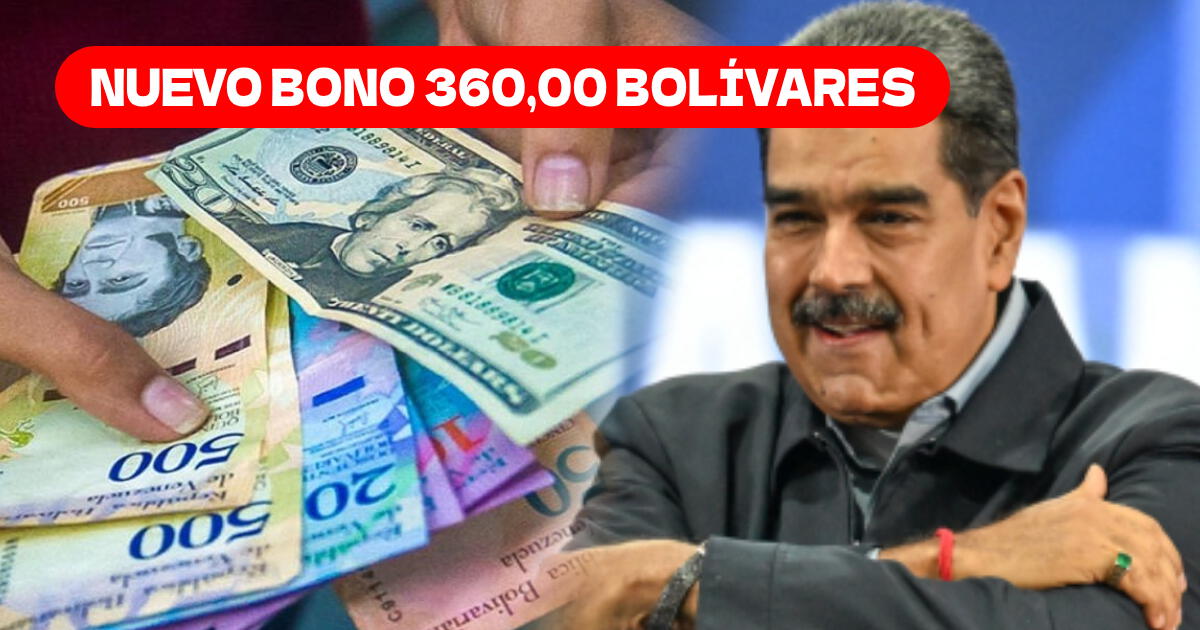 Nuevo Bono de 360,00 bolívares: Consulta si eres beneficiario y cómo cobrar el subsidio vía Sistema Patria