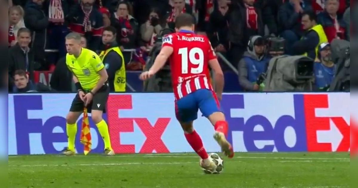 Por esta razón se anuló el penal anotado por Julián Álvarez al Real Madrid en la Champions