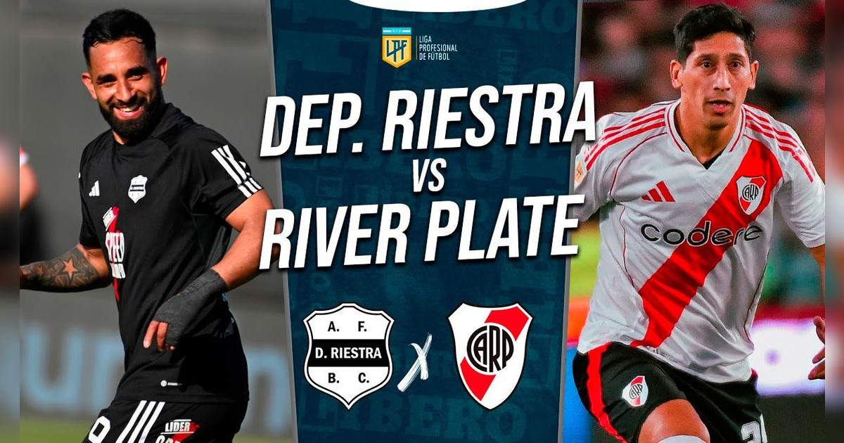 River Plate vs. Deportivo Riestra EN VIVO por Liga Profesional: formaciones, horarios y dónde ver